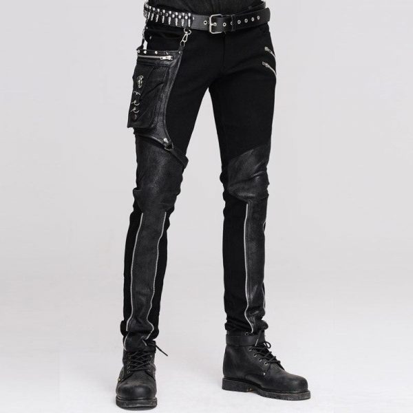 Pantalon Homme Steampunk Gothique