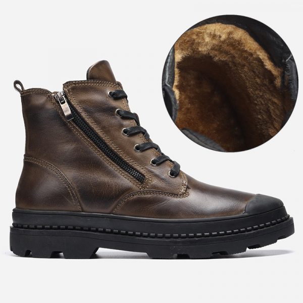 Bottines Homme Cuir Vintage