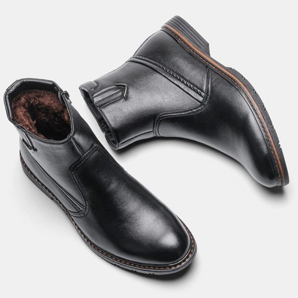 Bottines Homme Cuir Zippées