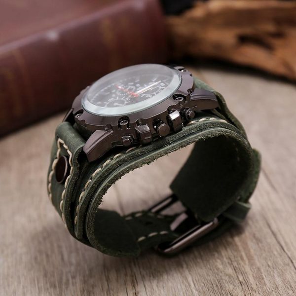 Montre Cuir Steampunk