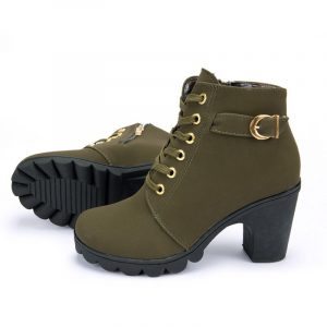 Bottines Femme Talon Carré