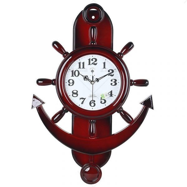 Horloge Steampunk Ancre de Bateau