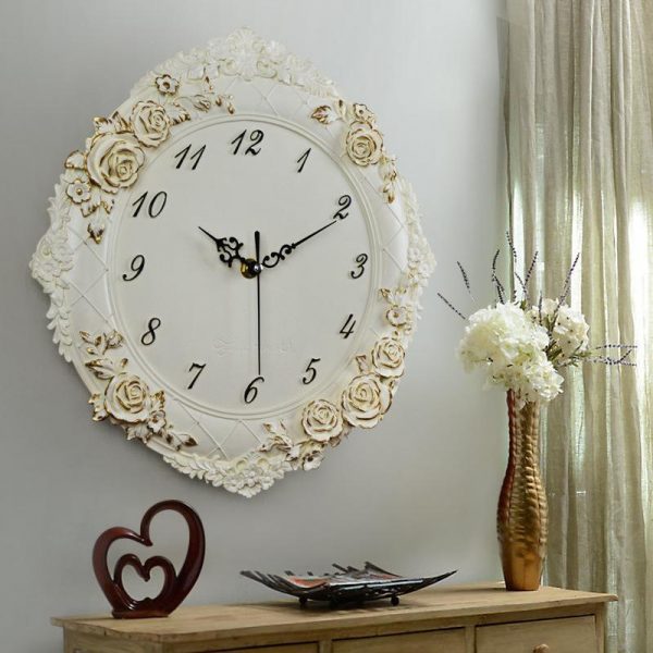 Horloge Vintage Blanche