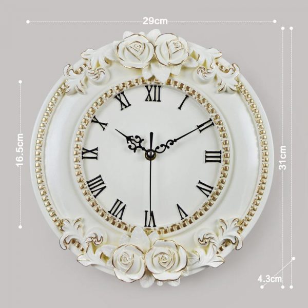 Horloge Vintage Blanche