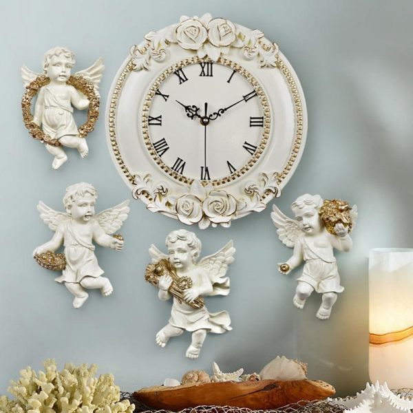 Horloge Vintage Blanche