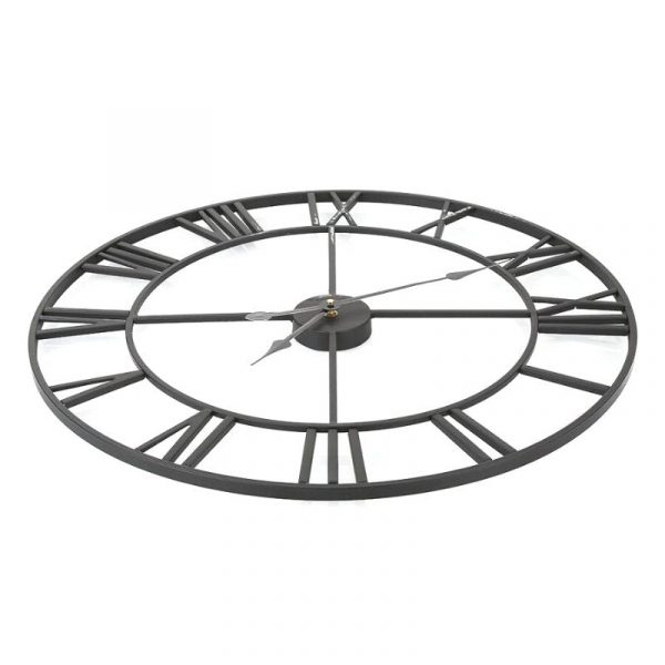 Horloge Murale Vintage Noire