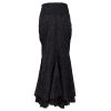 Jupe Noire Longue Gothique – Image 4