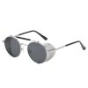 Lunettes de Soleil Rondes Steampunk – Image 2