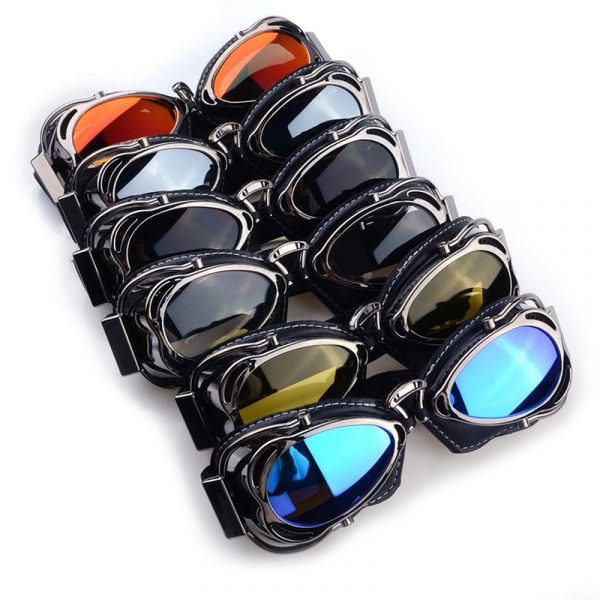 Lunettes de Soleil Moto Vintage