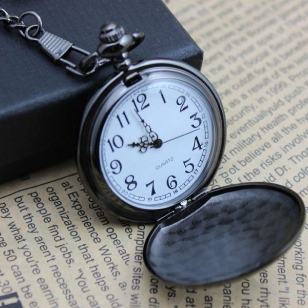 Montre de Poche Noire