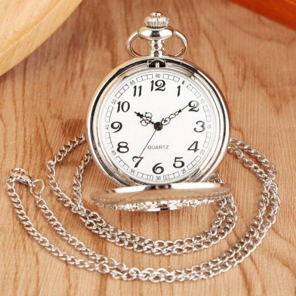 Montre Gousset Pendentif Femme Argent