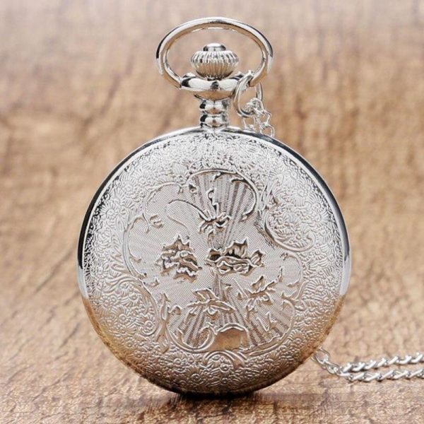 Montre Gousset Pendentif Femme Argent