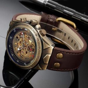 Montre Squelette Steampunk