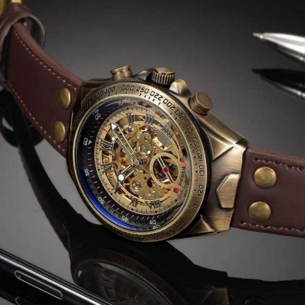 Montre Squelette Steampunk