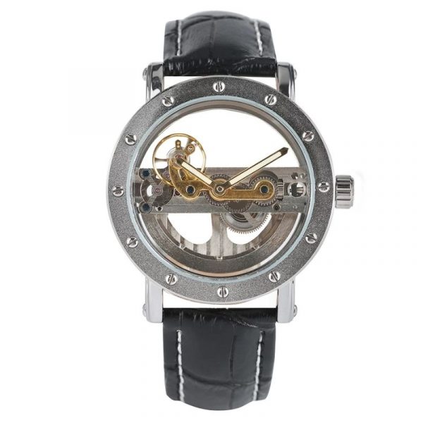 Montre Homme Squelette Transparent