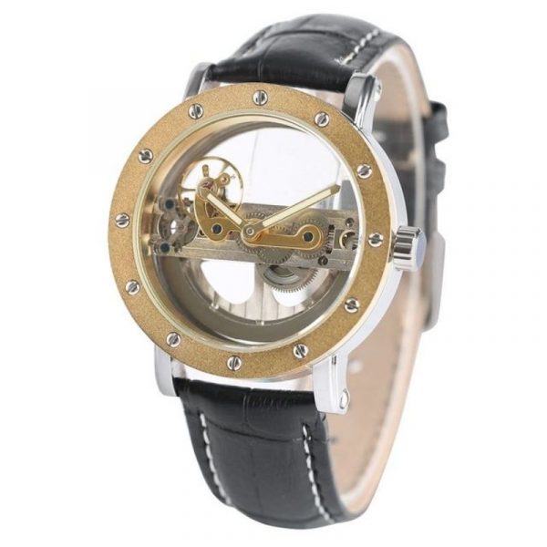 Montre Homme Squelette Transparent