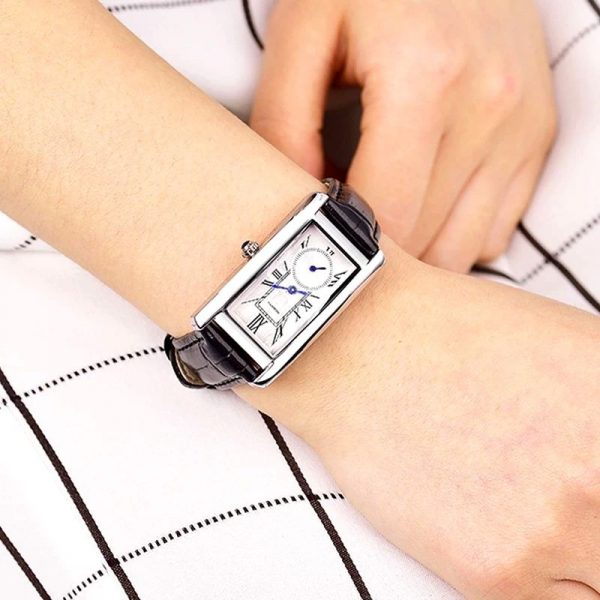 Montre Rectangulaire Femme Vintage