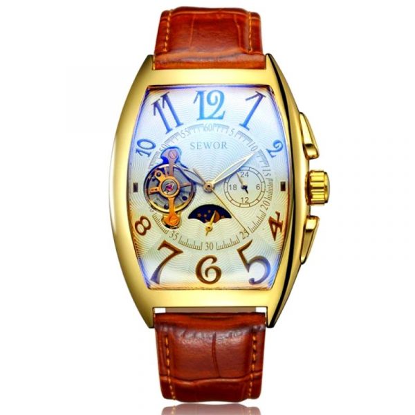 Montre Rectangulaire Homme Vintage