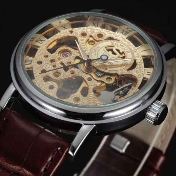 Montre Skeleton Homme