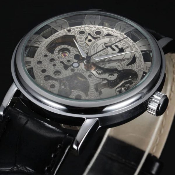 Montre Skeleton Homme