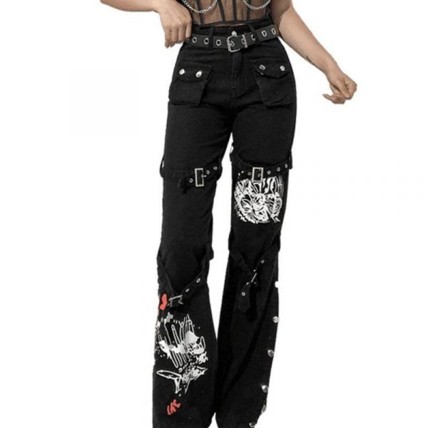 Pantalon Cyber Gothique