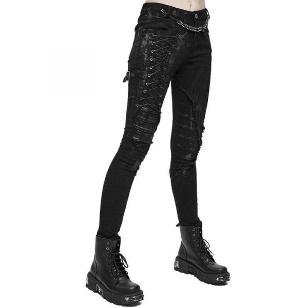 Pantalon Punk Rock Femme