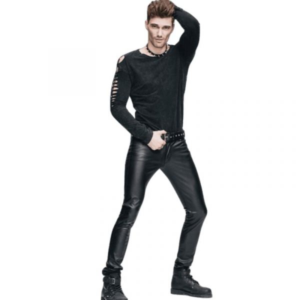 Pantalon Cuir Homme Rock