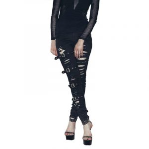 Pantalon Punk Gothique Femme