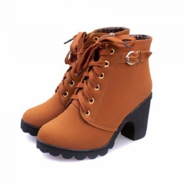 Bottines Femme Talon Carré