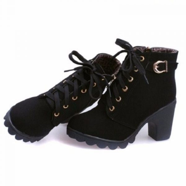 Bottines Femme Talon Carré