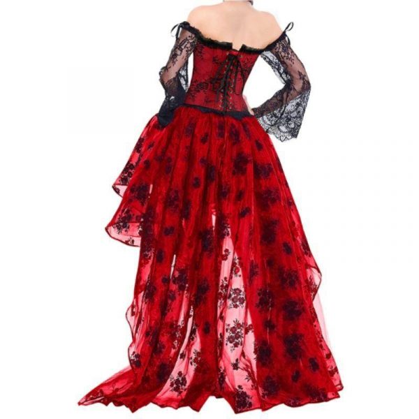 Robe Steampunk Rouge