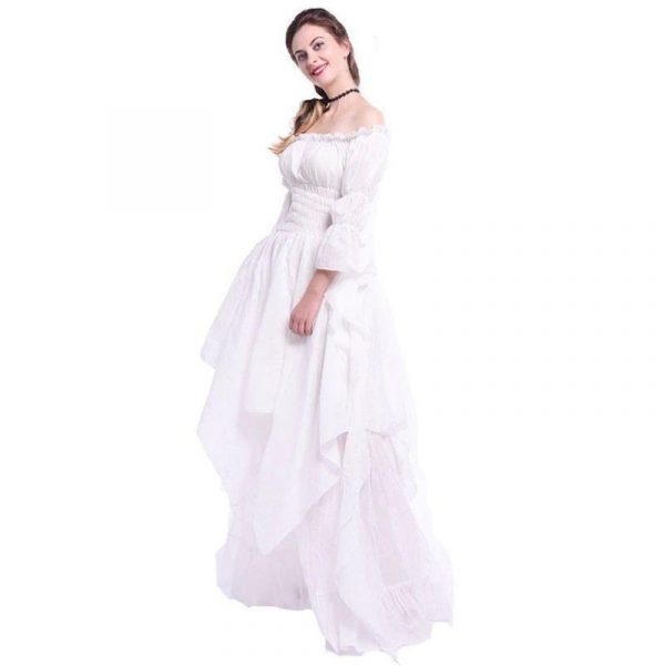 Robe Victorienne Blanche