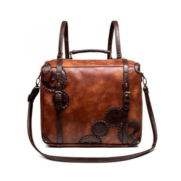 Sac Steampunk en Cuir