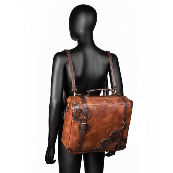 Sac Steampunk en Cuir