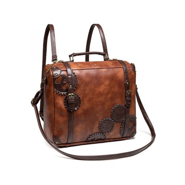 Sac Steampunk en Cuir