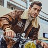 Veste Aviateur Homme Cuir – Image 2