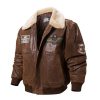 Veste Aviateur Homme Cuir – Image 5
