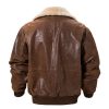 Veste Aviateur Homme Cuir – Image 11