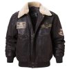 Veste Aviateur Homme Cuir – Image 3