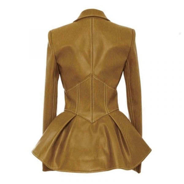 Veste en Cuir Victorienne