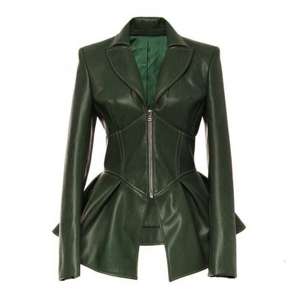 Veste en Cuir Victorienne