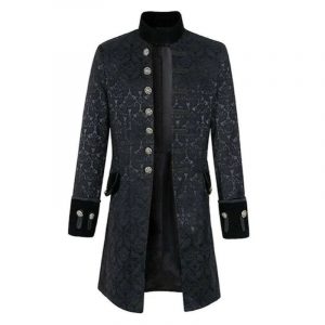 Veste Gothique Longue Jacquard