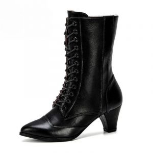 Bottines Rétros Steampunk Edwardiennes