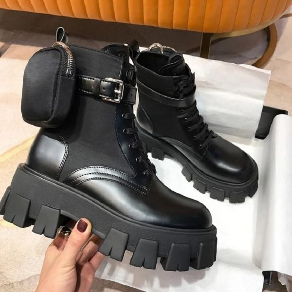 Bottines Punk Femme