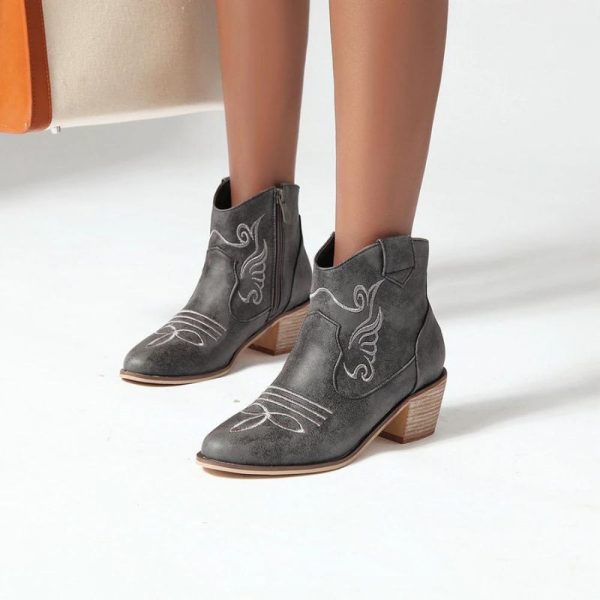 Bottines Western Femme