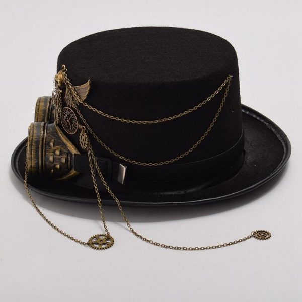 Chapeau Lunette Steampunk