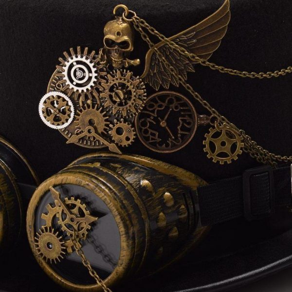 Chapeau Lunette Steampunk