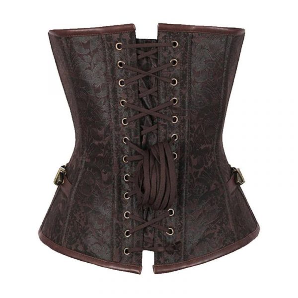 Corset Cuir PU Steampunk