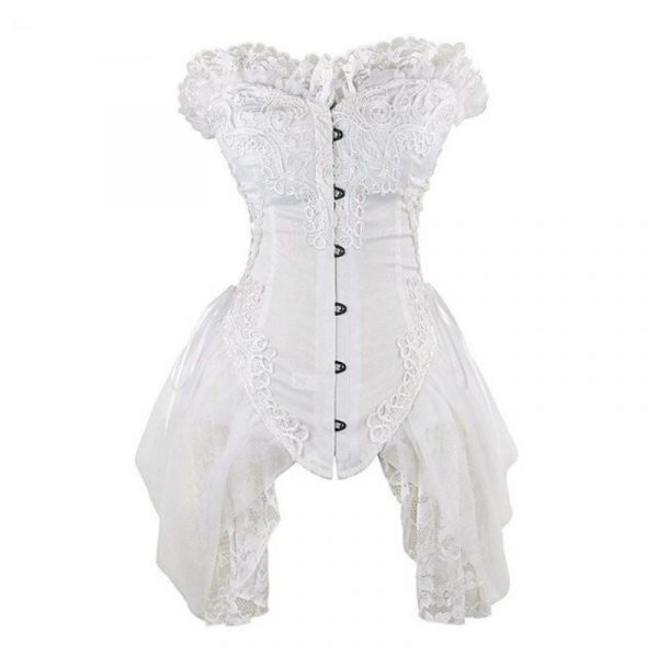 Corset Victorien Blanc