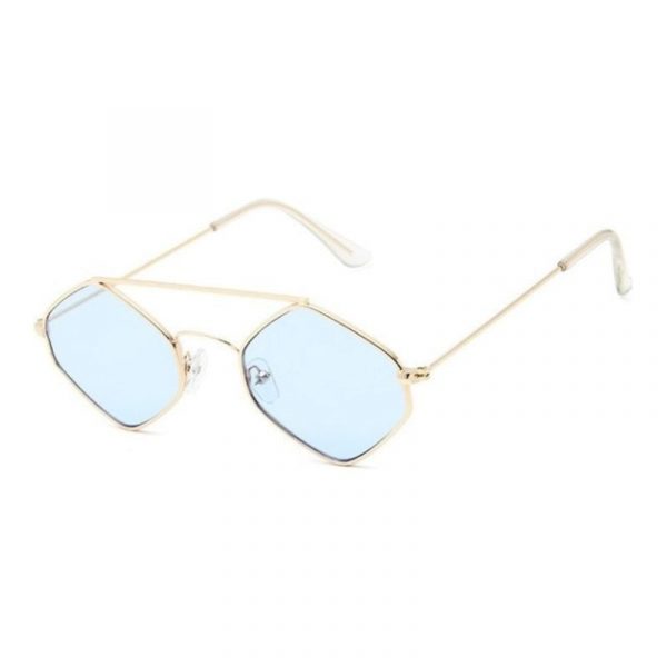 Lunettes de Soleil Hexagonale Femme